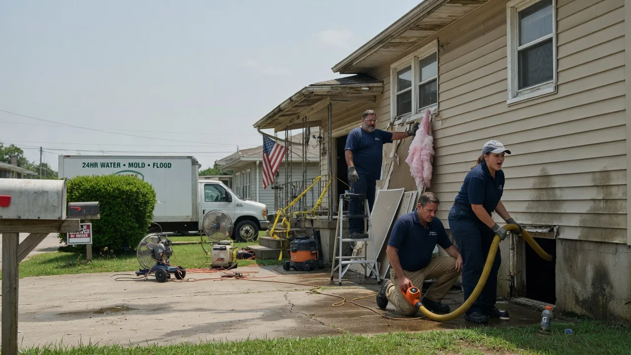 Water Damage Repair in Hansford, WV near me